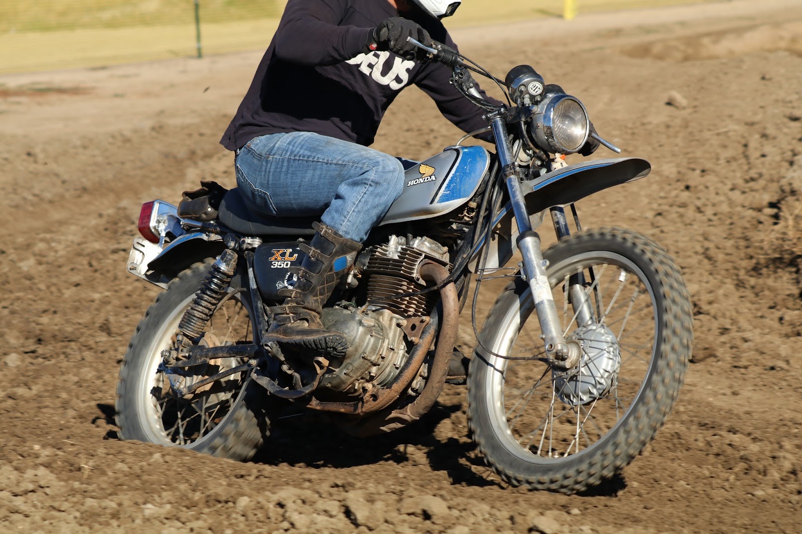 OldMotoDude: Honda XL350 raced at the Rocky Mountain Vintage MX
