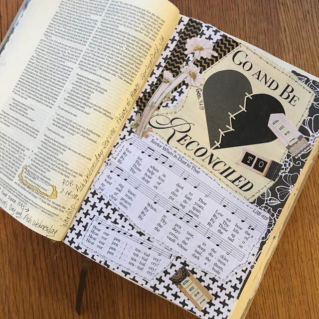 Vintage Grace Bible Journaling DUST to DUST