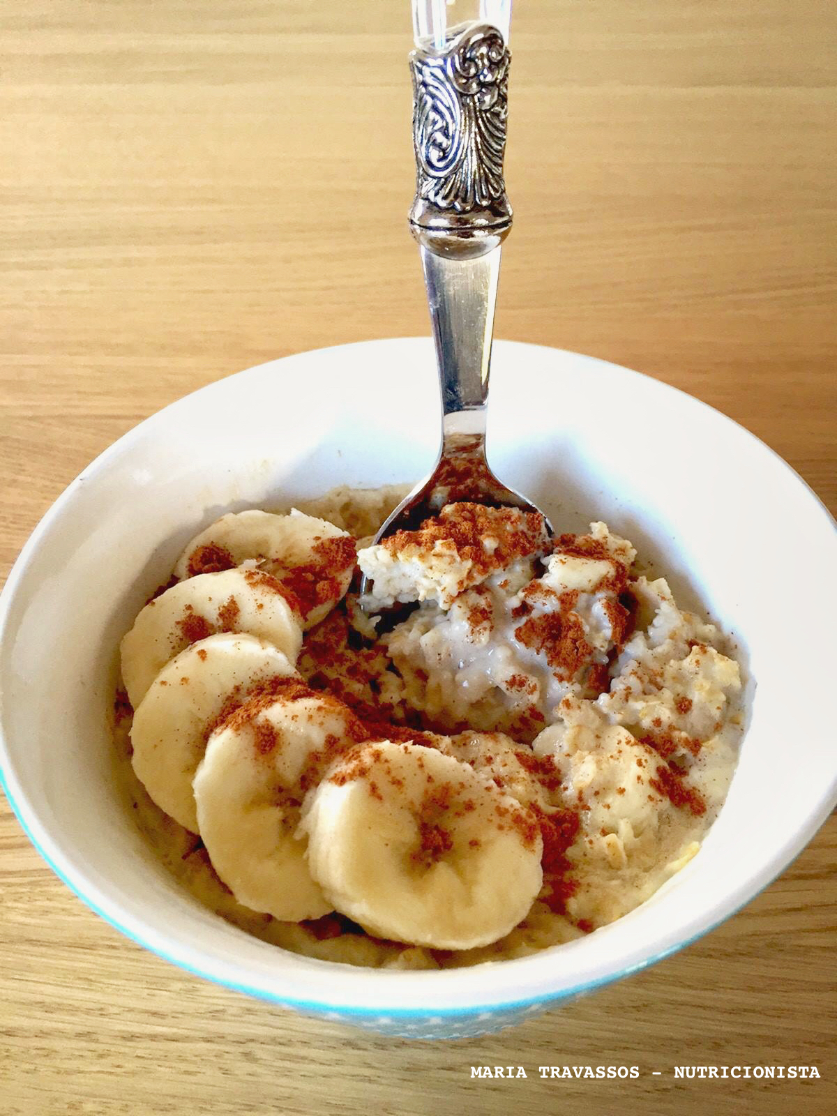 Papa de aveia super rápida: tipo arroz doce | Maria Travassos ...