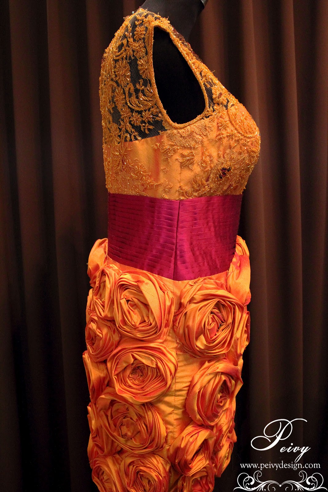 Coctail dress Mrs. Foe - Upper Room by Peivy Design 
