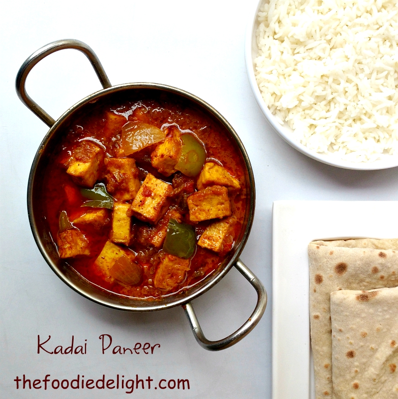 Kadai Paneer Gravy Recipe Restaurant Style Kadai Paneer The Foodie