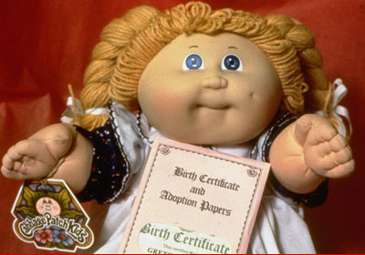 bambola cabbage patch