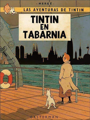 Tintin en Tabarnia, Hergé,cómic Tintin en Tabarnia, Hergé,cómic