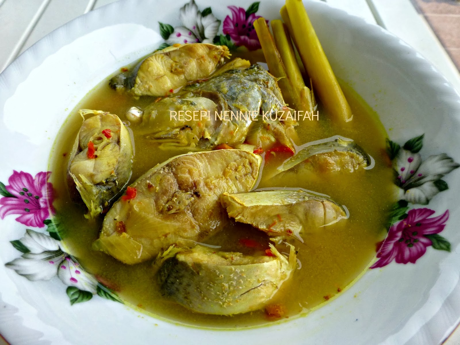 RESEPI NENNIE KHUZAIFAH Masak pindang ikan senangin