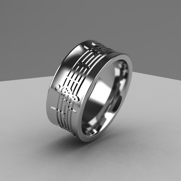 Rings 2016 Wedding Ring Music Notes
