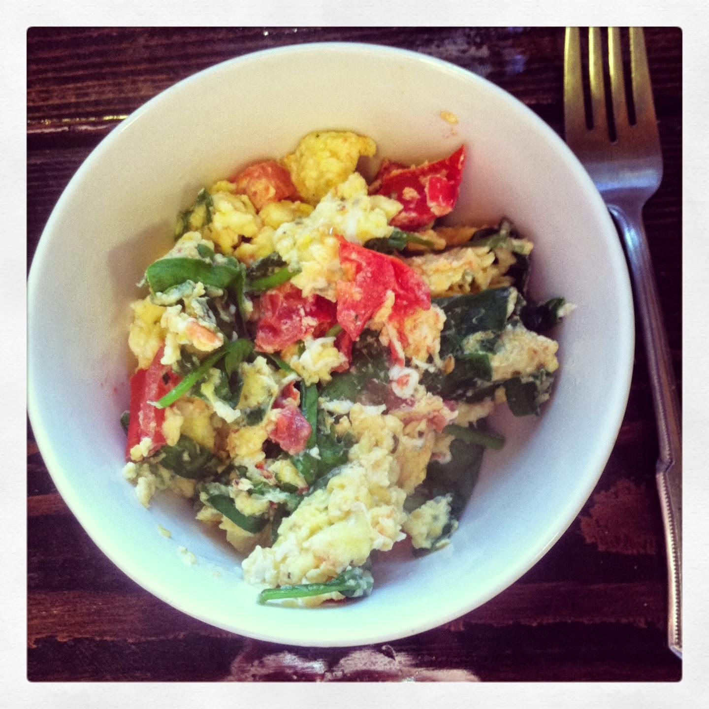 Three Times the Lady Italian Scrambled Eggs