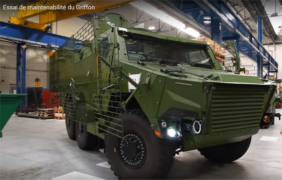 SNAFU! Armor Porn...Griffon 6x6 fitted with wire cage armor