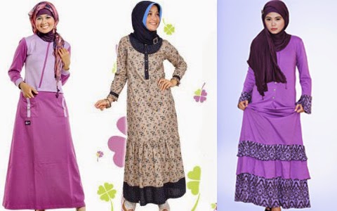 Model Gamis Batik untuk Orang Gemuk Model Gamis Batik untuk Orang Gemuk