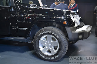 Indian-spec Jeep Wrangler Unlimited
