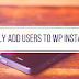 How to add users to your WordPress installation remotely using the JSON API
