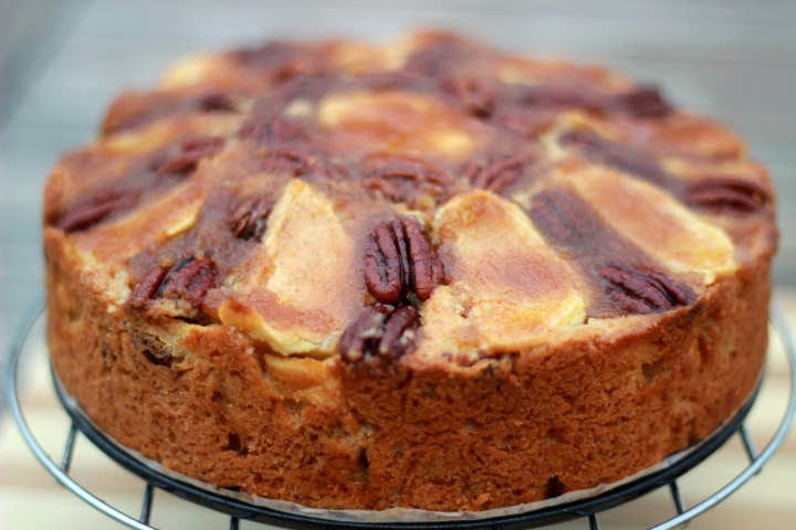 Adaptación Tarta sueca de manzana de Rachel Allen