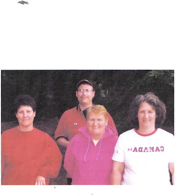 My Mother (pink) RIP And My Sister Alicia (red) and my sister Leeanne RIP ,and me in the background