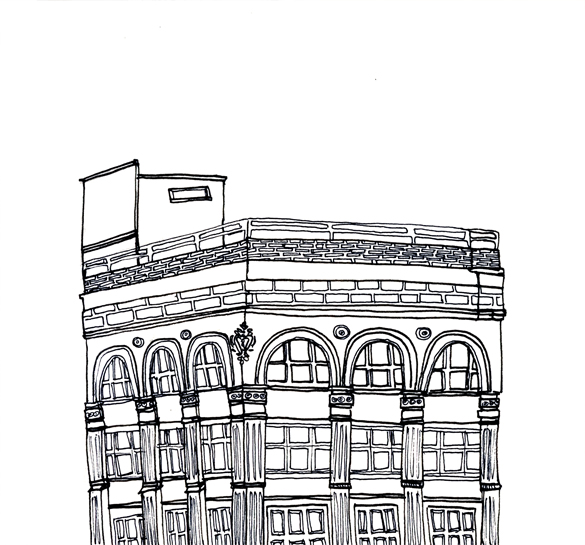 Meredith Miotke Illustration: Sketchbook Buildings