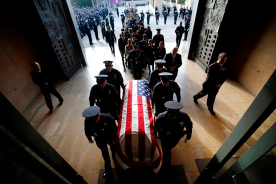 Officer Down; The 3-13-14 Funeral Service Of LAPD Officer Nicholas Lee