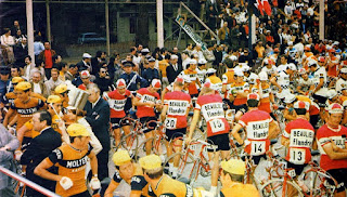 Les coureurs avec des casquettes, Tour de France 1972