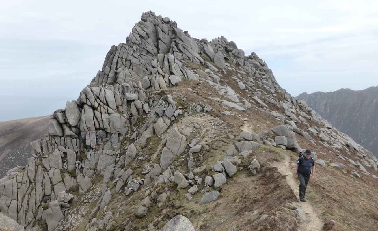 Alex and Bob`s Blue Sky Scotland: Arran Ridge Weekend. Caisteal Abhail ...