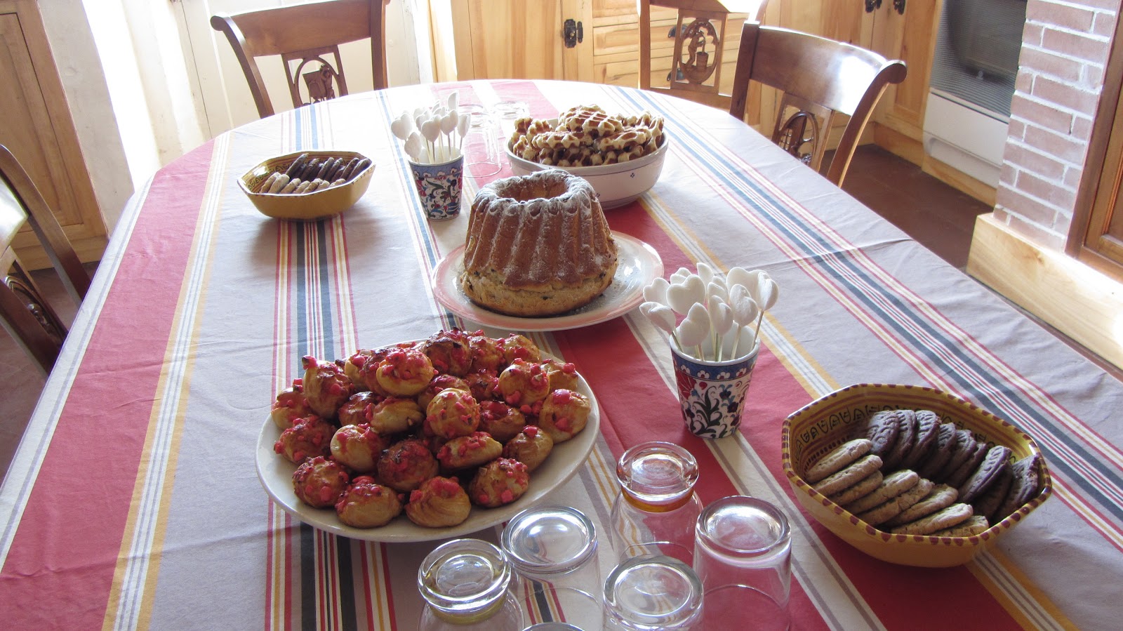 A table ! Un super goûter.