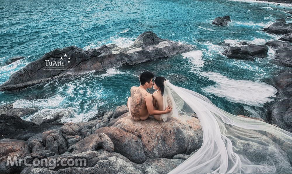 Set of super hot nude wedding photos by TuArts Wedding (23 photos)