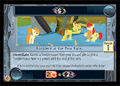 My Little Pony Accident at the Pear Farm Friends Forever CCG Card