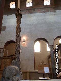 servicos personalizados roma candelabro pascoal cosmedin - Santa Maria in Cosmedin, a igreja da Bocca della Verità