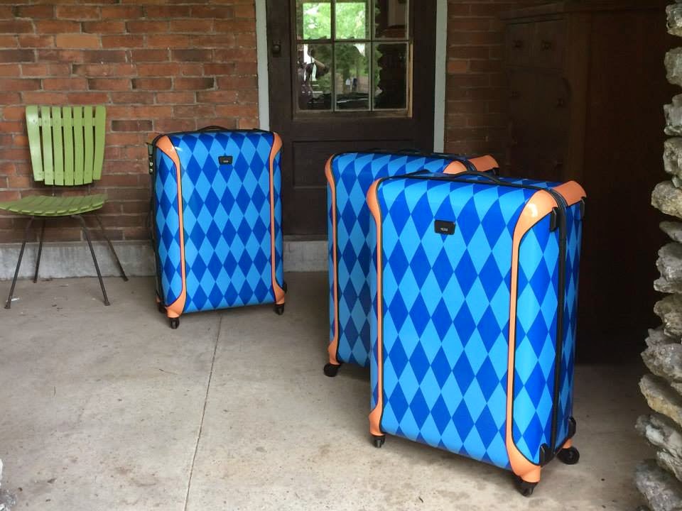 Obermeier Kraatz Creative Jetblue American Express luggage.