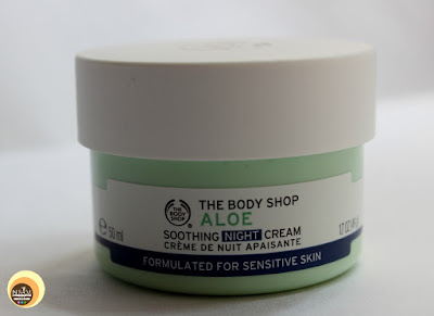 The Body Shop Aloe Soothing Night Cream, NBAM Blog