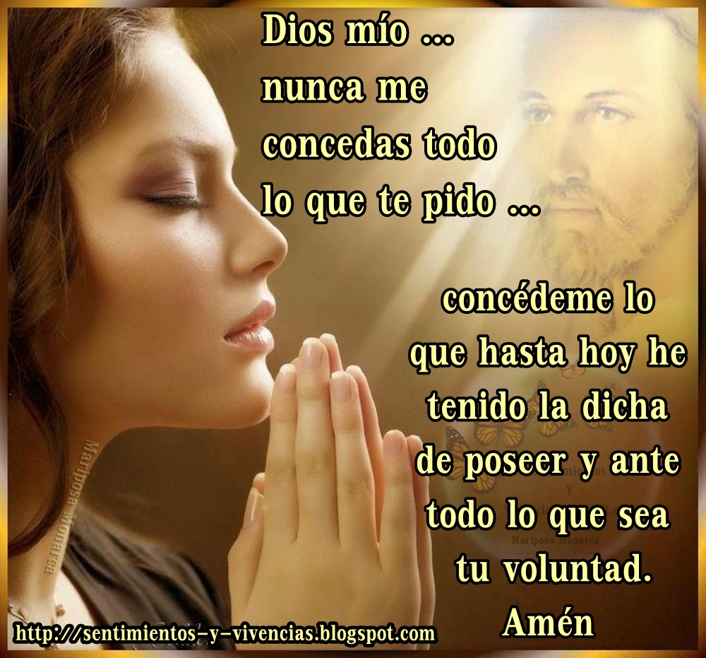 Gracias Dios Que Sea Tu Voluntad