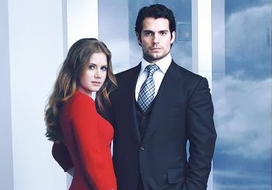 Amy Adams and Henry Cavill as Lois and Clark/Superman in Man of Steel