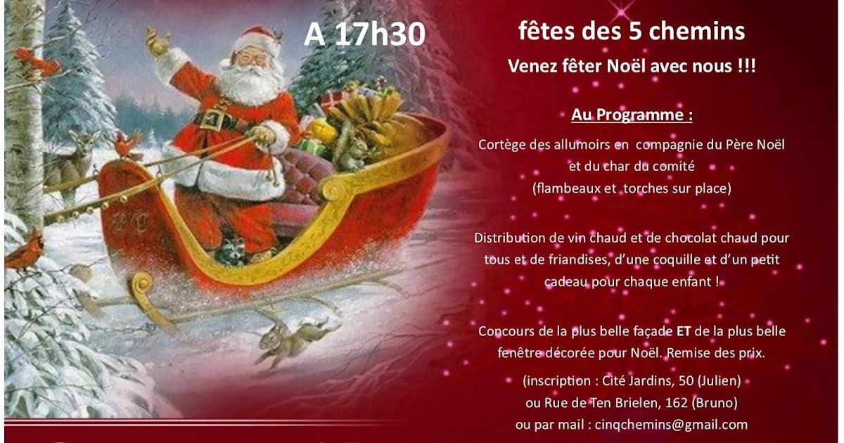 Les 12 Rendez Vous De Noël Jean-Claude Gaquiere du Comité des Fêtes et de la Roue d'Or: 2016_12_07
