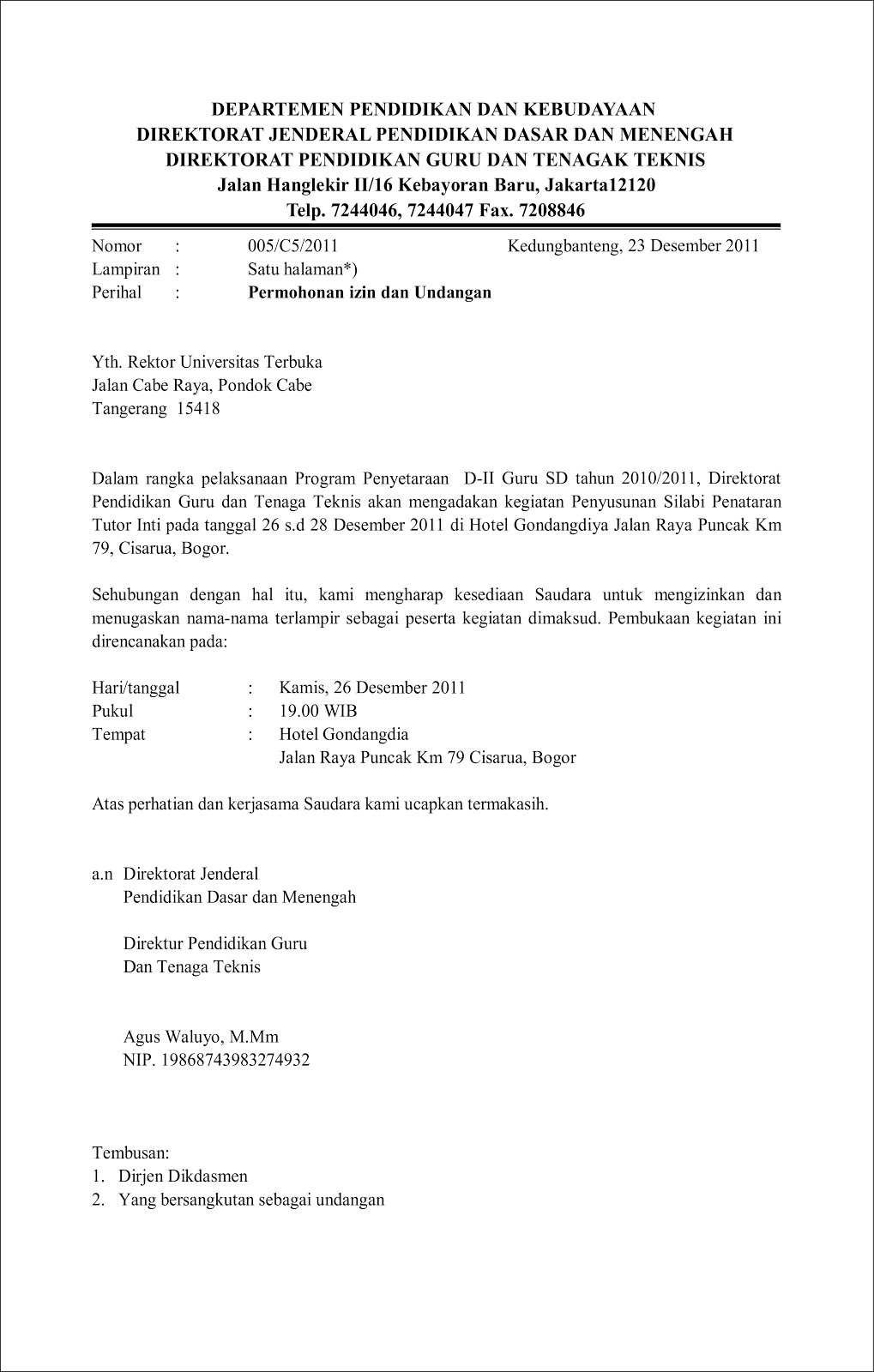23+ Contoh Surat Dinas Sekolah Dasar Gif - Contoh Surat Lamaran 2021