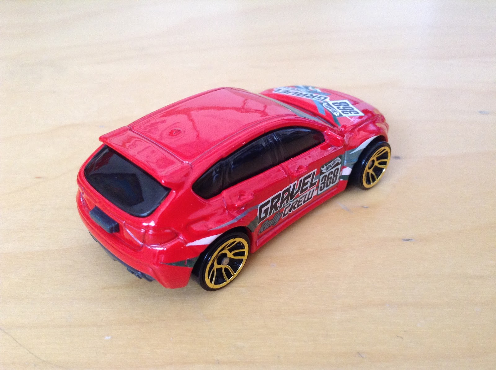 JULIAN'S HOT WHEELS BLOG: Subaru WRX STI (2016 HW Digital Circuit)