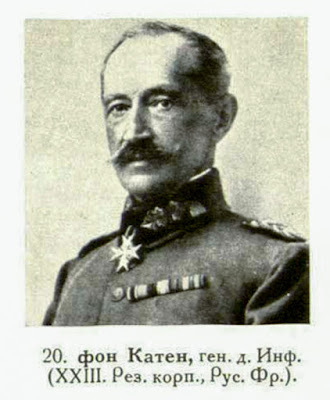 von Kathen, Inf-Gen. (XXIII-th Res.-Corps, Russ. Fr.).