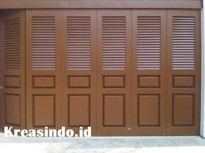 Daftar Harga Berbagai Macam Pintu Garasi Besi Cat Powder Coating