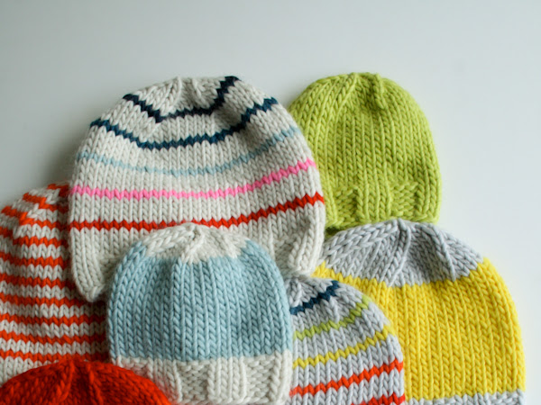 Knit Gift Ideas: 5 FREE Hat Knit Patterns For Beginners + Sizes