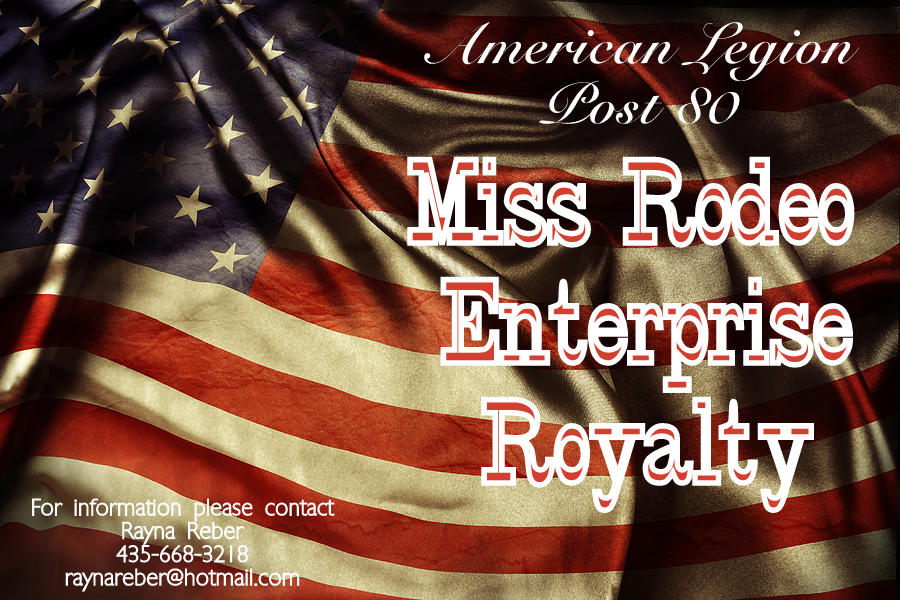 2019 American Legion Miss Rodeo Enterprise Royalty