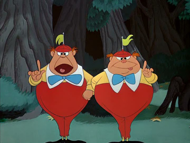 Tweedle dum dee Alice in Wonderland 1951 animatedfilmreviews.filminspector.com