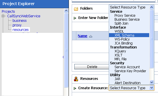 Import WSDL and schema