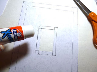 Make it easy crafts: Coloring photo frame