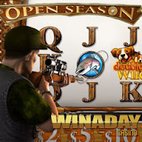 WinADay is adding a new game called “Open Season” on Friday. Get a $12 to try it!