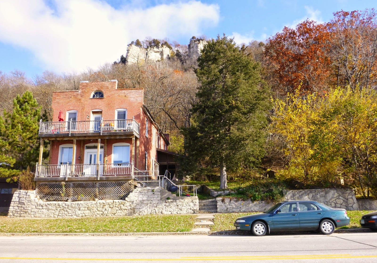 Detritus of Empire Brewery Caves Fountain City Wisconsin