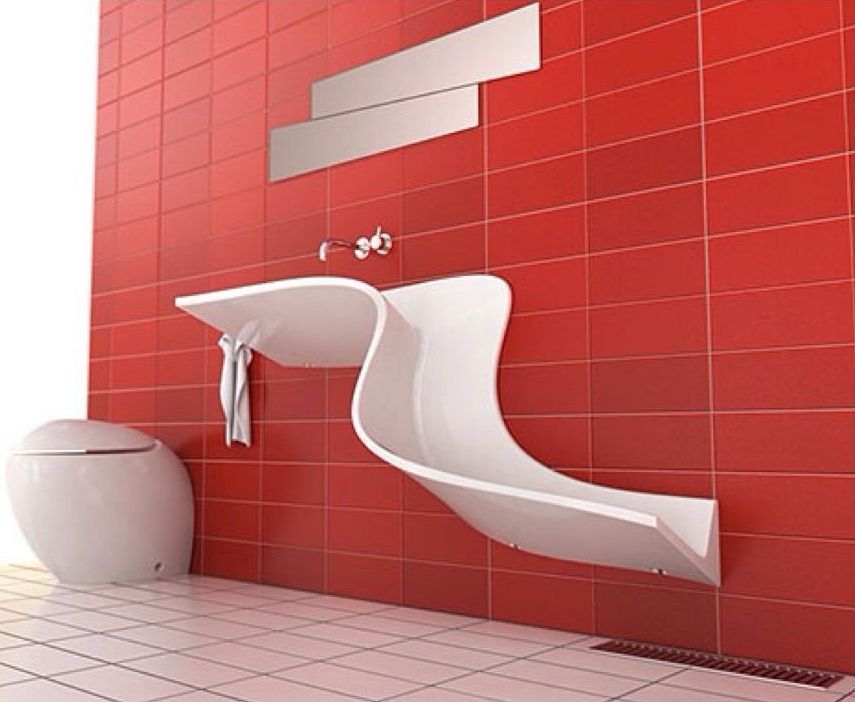Минимализм: раковины для ванной комнаты 