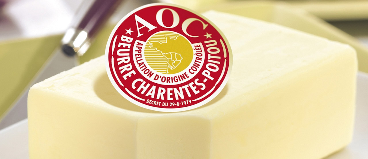 Behind the French Menu Beurre Butter. Butter in French Cuisine.