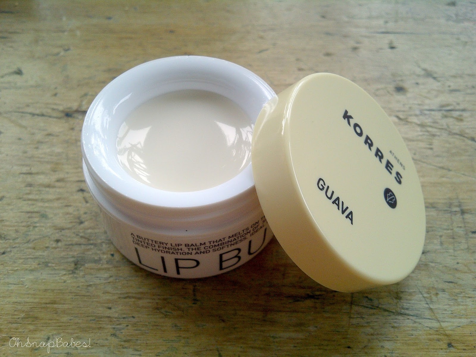 Korres Guava Lip Butter Review Glitter + Gin