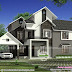 2850 sq-ft 4 bedroom modern sloped roof house