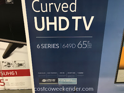 Costco 9656490 - Watch your fav shows, live sports, dvd movies, or stream online content on the Samsung UN65KU649