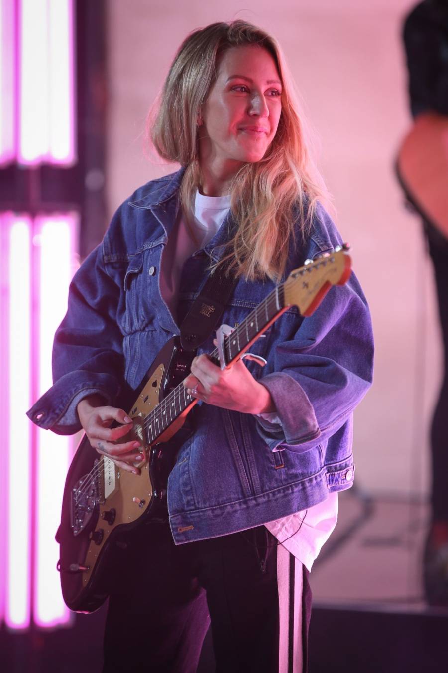 American Singer Ellie Goulding at the BBC one Show - imagedesi.com