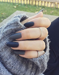 matte nail designs pretty nails dark long
