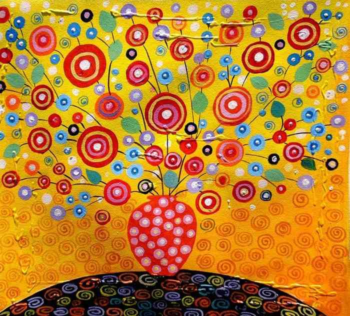 Красочные, почти психоделические произведения. Debarati Sarkar Красочные, почти психоделические произведения. Debarati Sarkar