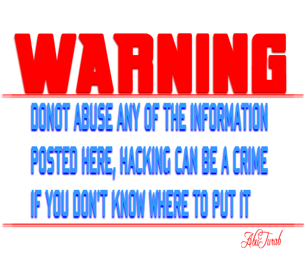 The Tech Of Computer WARNING