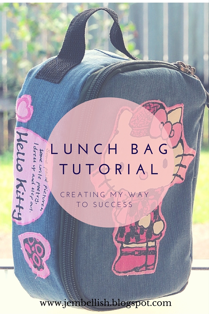 Creating my way to Success: Lunch bag Tutorial